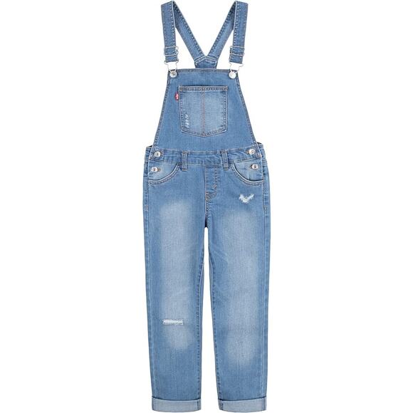 NWOT Levi's girls Denim Overall Size 14 - Picture 2 of 6